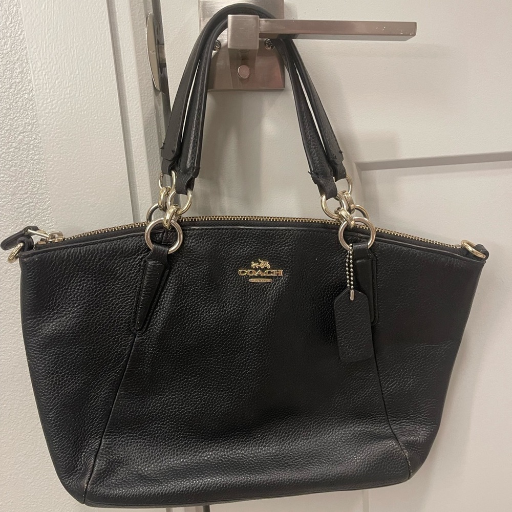 Black coach bag